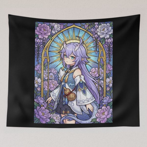 Item preview, Stained Glass Bailu designed and sold by Thunderbelts.
