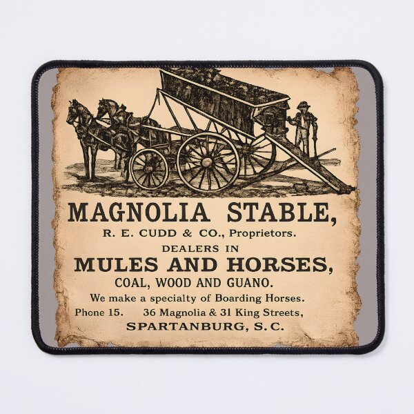 Item preview, Magnolia Stable Spartanburg designed and sold by Collectology.