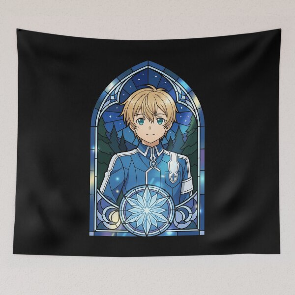 Item preview, Eugeo Sword Art Online Starry Stained Glass Crystal Emblem designed and sold by mildaclairmo.