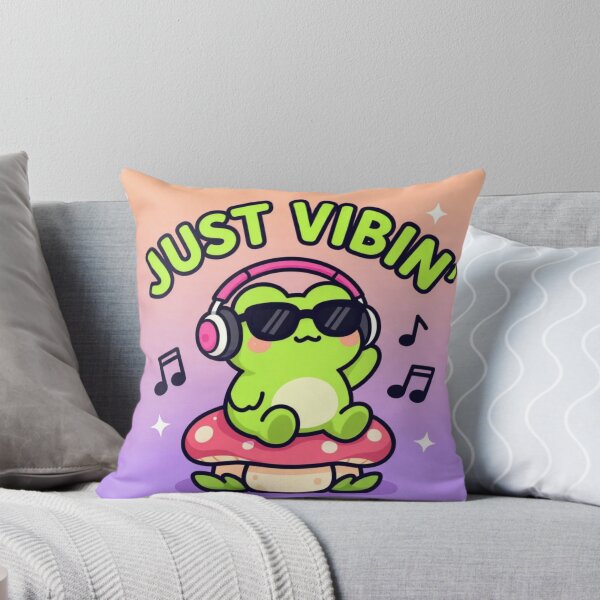 Item preview, Just Vibin Sticker designed and sold by S06PMarketing.