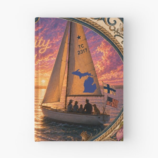 Item preview, Grand Traverse City Dream | Great Lakes Sailing Artwork designed and sold by FreshWaterWares.