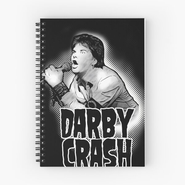 Item preview, Darby Crash Vocalist Halftone Illustration designed and sold by Scottist-Studio.