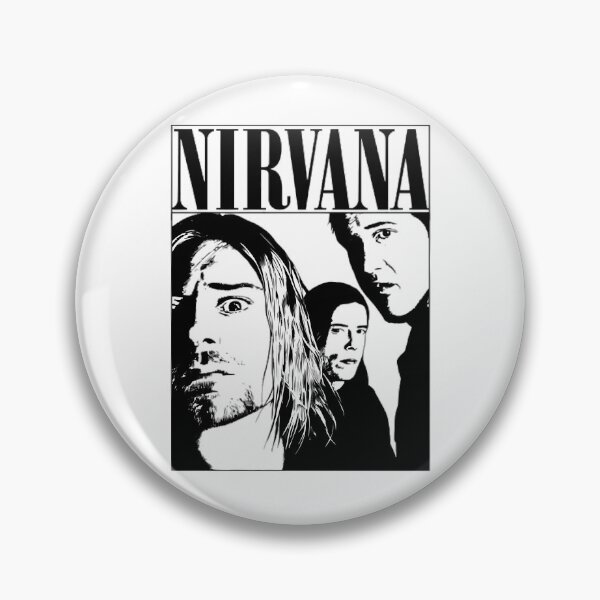 Item preview, Nirvana High Contrast Trio Portrait designed and sold by Scottist-Studio.