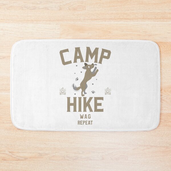 Item preview, Camp. Hike. Wag. Repeat. – Outdoor Adventure Dog Lover designed and sold by HideawayMtn.