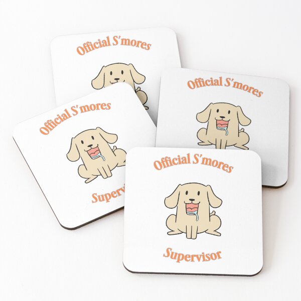 Item preview, Official S'mores Supervisor Dog designed and sold by HideawayMtn.
