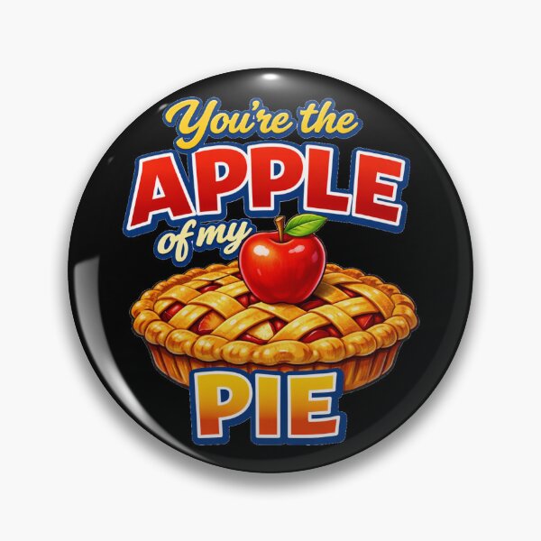 Item preview, You’re the Apple of My Pie Cute Baking Food Pun designed and sold by DeliaDesignsCo.
