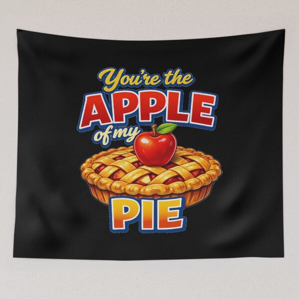 Item preview, You’re the Apple of My Pie Cute Baking Food Pun designed and sold by DeliaDesignsCo.