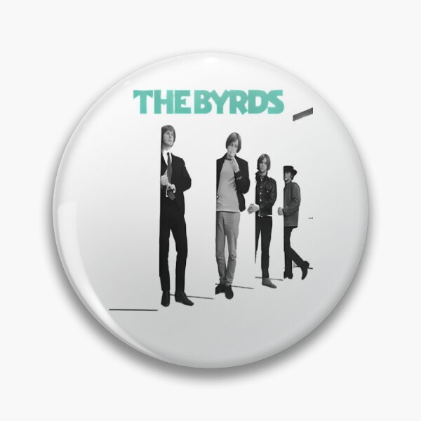 Item preview, The Byrds Teal Typography and Monochrome Walking Members designed and sold by Carolina Ghelfi.