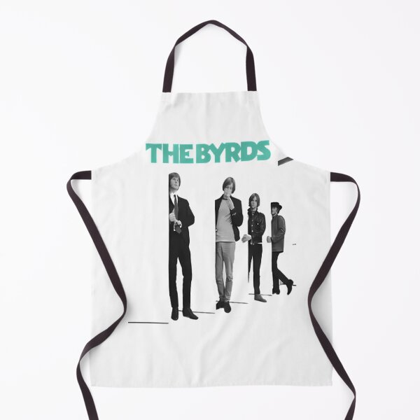 Item preview, The Byrds Teal Typography and Monochrome Walking Members designed and sold by Carolina Ghelfi.
