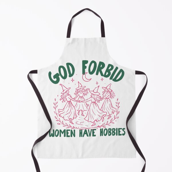 Item preview, God Forbid Women Have Hobbies Funny Halloween Witchy Feminist designed and sold by PartyFam.