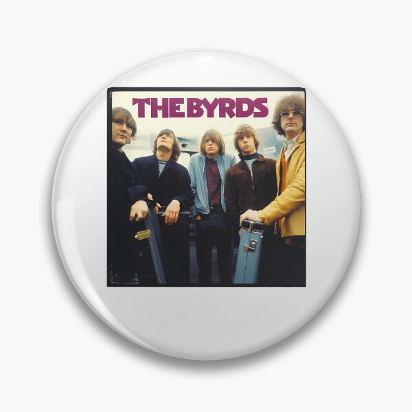 Item preview, The Byrds Purple Typography and Guitar Cases Band Portrait designed and sold by Carolina Ghelfi.