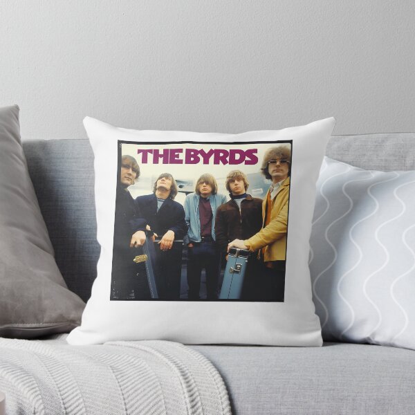 Item preview, The Byrds Purple Typography and Guitar Cases Band Portrait designed and sold by Carolina Ghelfi.