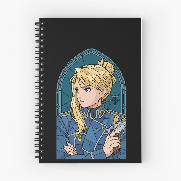 Item preview, Riza Hawkeye Fullmetal Alchemist Stained Glass Military Cool designed and sold by mildaclairmo.