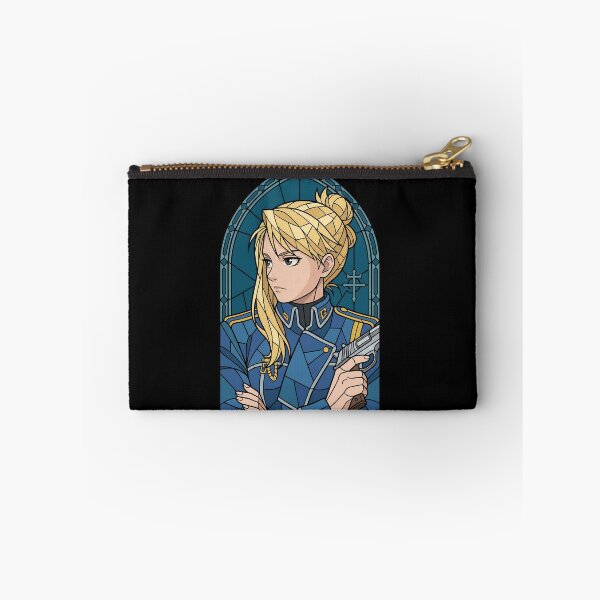 Item preview, Riza Hawkeye Fullmetal Alchemist Stained Glass Military Cool designed and sold by mildaclairmo.