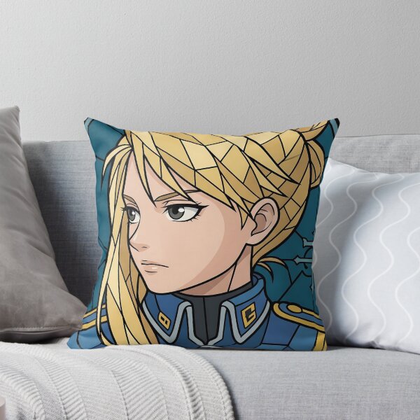 Item preview, Riza Hawkeye Fullmetal Alchemist Stained Glass Military Cool designed and sold by mildaclairmo.