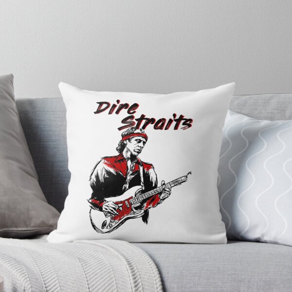 Item preview, Dire Straits Red Silhouette Guitarist Dark Grunge designed and sold by Carolina Ghelfi.