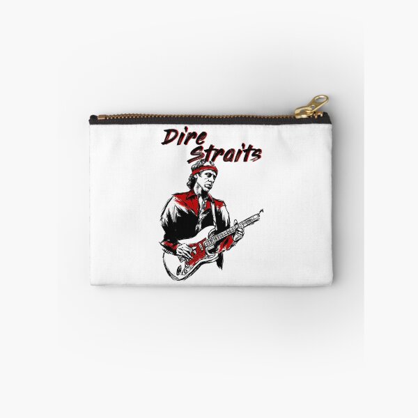 Item preview, Dire Straits Red Silhouette Guitarist Dark Grunge designed and sold by Carolina Ghelfi.