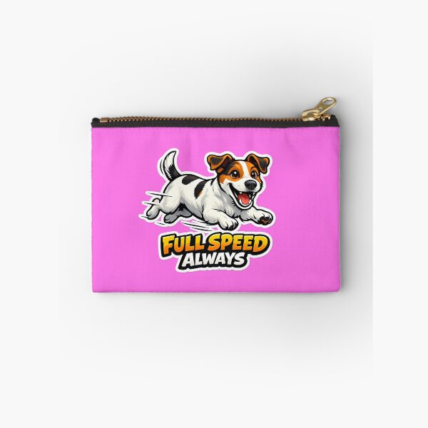 Item preview, Full Speed Always Funny Jack Russell Terrier Sticker designed and sold by lazygum.