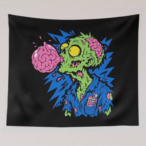 Item preview, Zombie Brain Chews Bubblegum Will Blow Your Mind! designed and sold by ShirtRemarks.