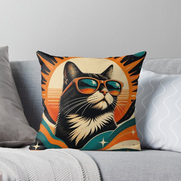 Item preview, Pixel Cat Sunrise designed and sold by S06PMarketing.
