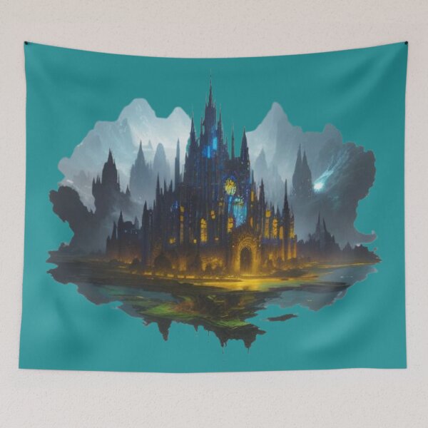 Item preview, Enchanted Gothic Castle Fantasy designed and sold by Uniquely Yours.