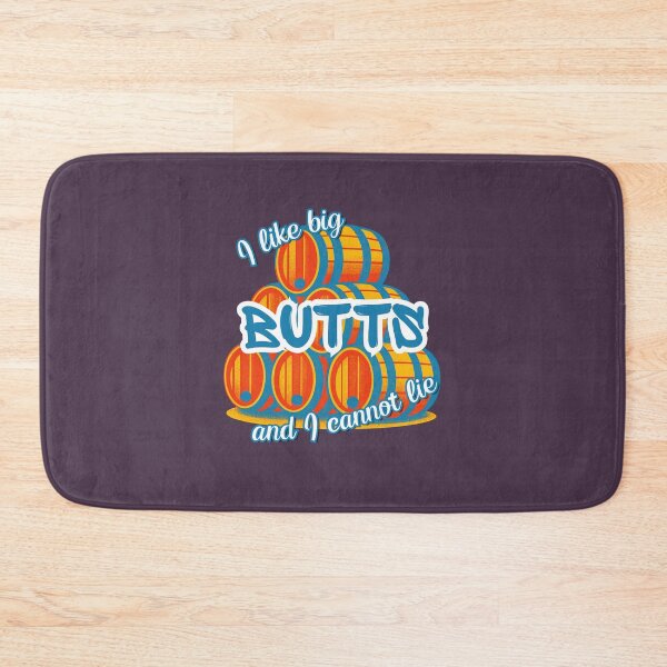 Item preview, Big Butts Funny Wine Cask Pun designed and sold by InkyCorvid.