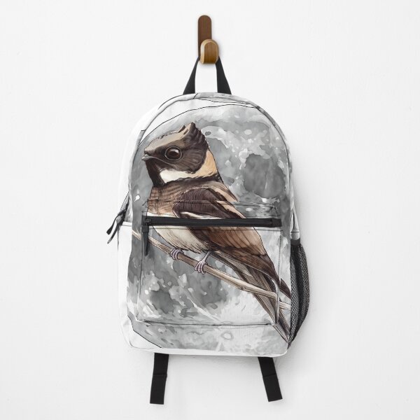 Item preview, Highly detailed scientific illustrations full moon and Great Eared Nightjar in a vintage natural history book style designed and sold by wonderisland.