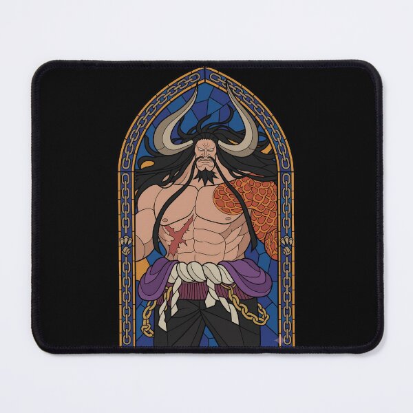Item preview, Kaido One Piece Blue Chain Stained Glass designed and sold by mildaclairmo.
