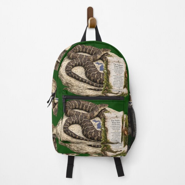 Item preview, Northern Water Snake | Michigan Native Reptile designed and sold by FreshWaterWares.