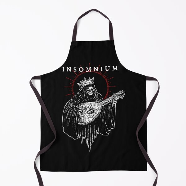 Item preview, Insomnium Crowned Grim Reaper Playing Lute Dark Medieval designed and sold by Mojben.