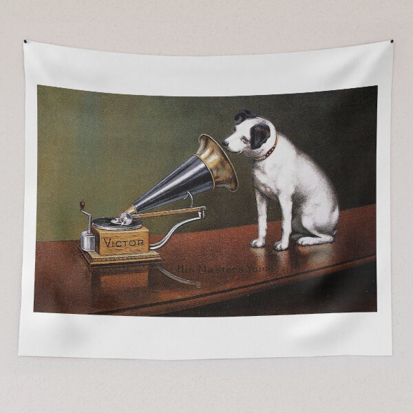 Item preview, Vintage Dog Gramophone Classial Music designed and sold by jeangodeman.