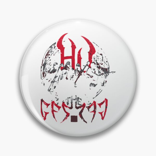 Artikelvorschau, Die Hu Red Silhouette Mitglieder und Monogramm entworfen und verkauft von Mojben.