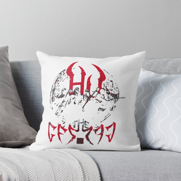Item preview, The Hu Red Silhouette Members and Monogram designed and sold by Mojben.
