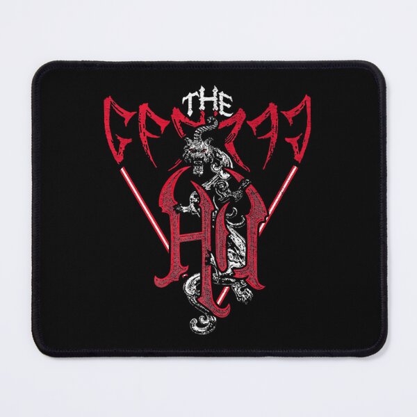 Item preview, The Hu Red and White Tiger Triangle Frame designed and sold by Mojben.