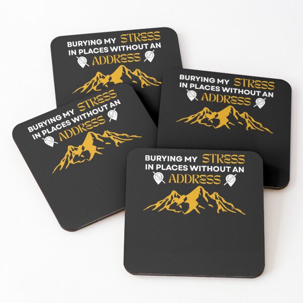 Item preview, Burying my stress in places without an address designed and sold by darshants.