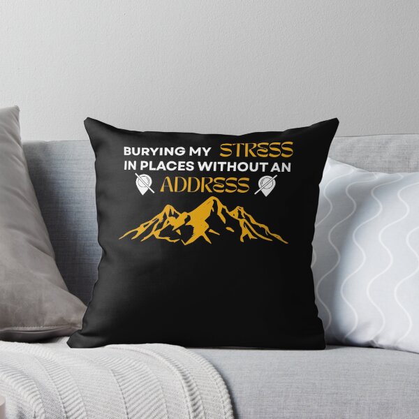 Item preview, Burying my stress in places without an address designed and sold by darshants.