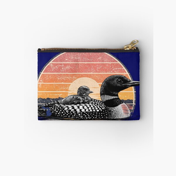 Item preview, Loon Sunset in Michigan | Great Lakes Wildlife designed and sold by FreshWaterWares.