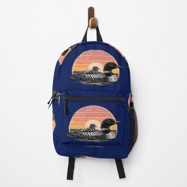 Item preview, Loon Sunset in Michigan | Great Lakes Wildlife designed and sold by FreshWaterWares.
