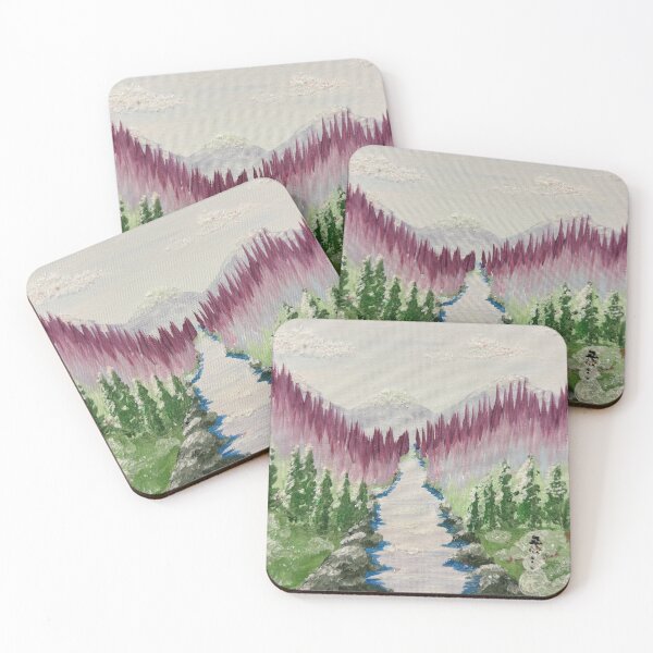 Item preview, Winter in the mountains designed and sold by ArtwithaFriend.
