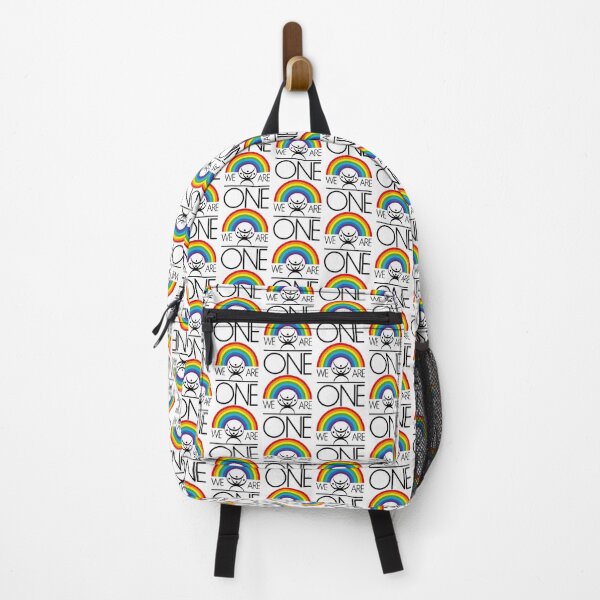 Item preview, we are one rainbow colorful logo designed and sold by Black Owl Creatives.