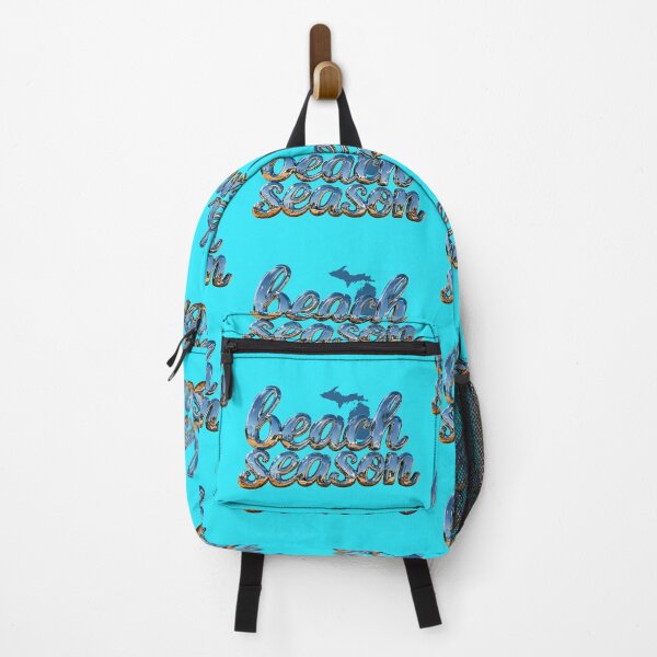 Item preview, Beach Season Michigan | Great Lakes Summer Artwork designed and sold by FreshWaterWares.