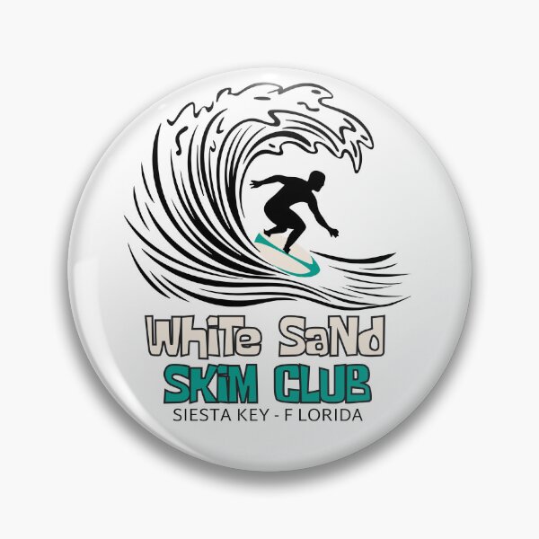 Item preview, White Sand Skim Club Siesta Key Florida designed and sold by Atlas Outfitters.