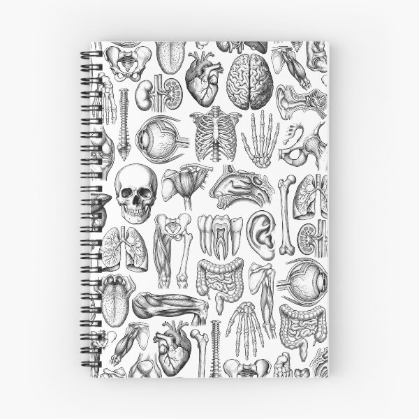 Item preview, Doctor Nurse Human Anatomy Vintage Medical Student Pattern designed and sold by GrandeDuc.