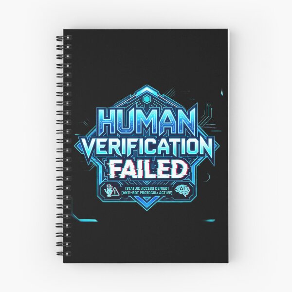 Item preview, Human Verification Failed – Access Denied designed and sold by Bhaskar Digital Art.