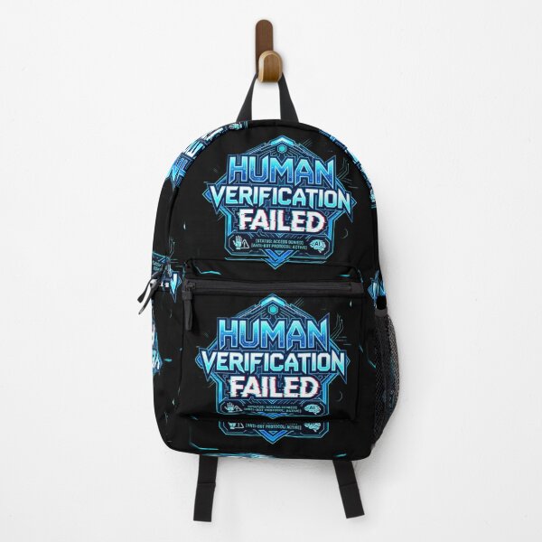 Item preview, Human Verification Failed – Access Denied designed and sold by Bhaskar Digital Art.