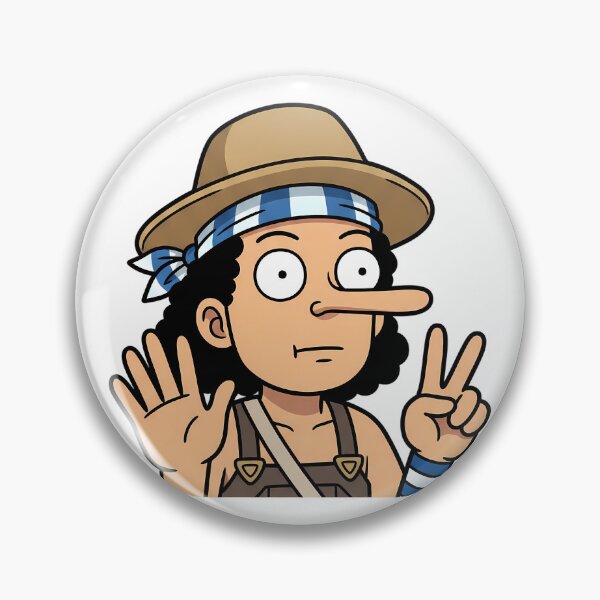 Item preview, Usopp One Piece Pirate Hat Double Peace Adventure designed and sold by earlobejerk.