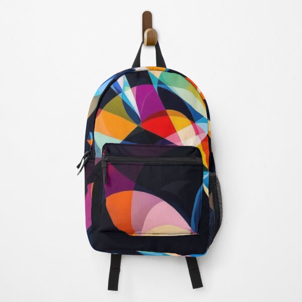 Item preview, Vibrant Prism Geometric Swirl Abstract Art designed and sold by Harmonic_Layers.