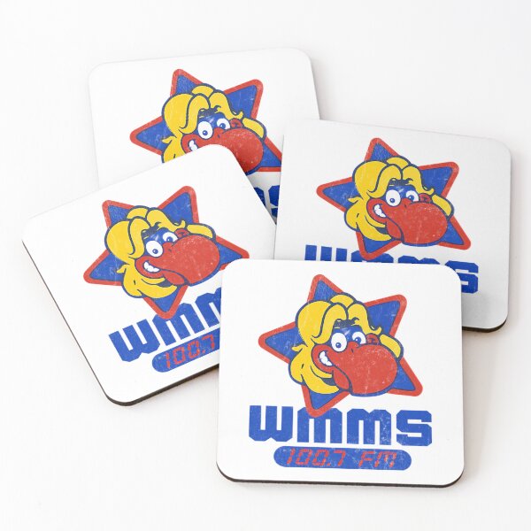Item preview, wmms logo cleveland 80s rock radio station designed and sold by Black Owl Creatives.