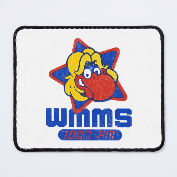 Item preview, wmms logo cleveland 80s rock radio station designed and sold by Black Owl Creatives.