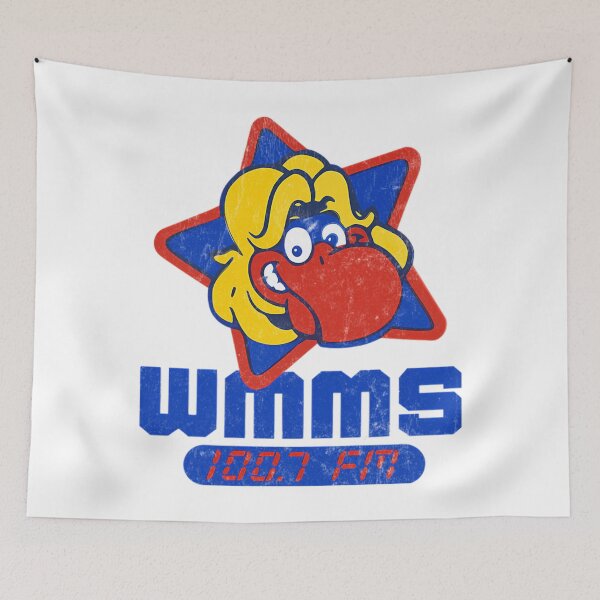 Item preview, wmms logo cleveland 80s rock radio station designed and sold by Black Owl Creatives.